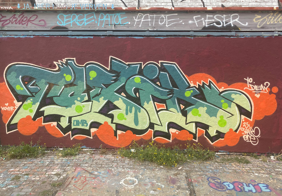 toxik, ndsm, graffiti, amsterdam